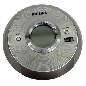 Philips Expanium EXP2581 Portable Touchscreen CD/MP3 Player Silver Tested